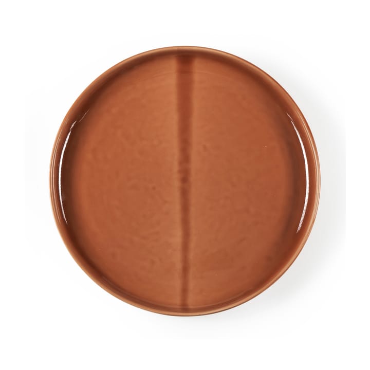 Heirol x Nosse Svelte tallrik Ø27 cm, Terracotta Heirol