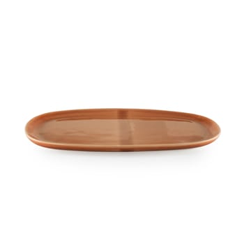 Heirol x Nosse Svelte tallrik oval 25 cm - Terracotta - Heirol