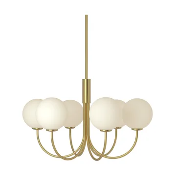 Ballon ljuskrona - Satin brass, Ø60 cm - Herstal