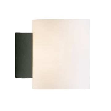 Herstal Evoke vägglampa small antracitgrå-vitt glas