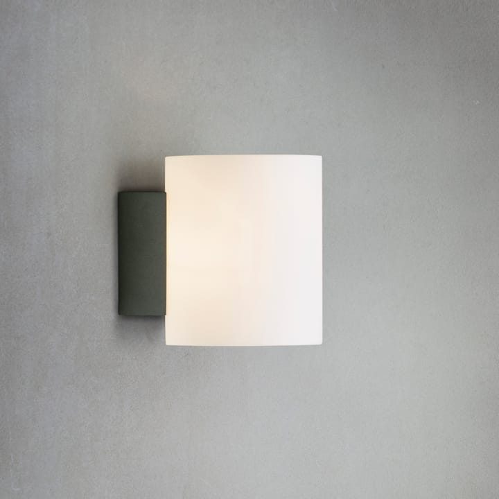 Evoke vägglampa small, antracitgrå-vitt glas Herstal