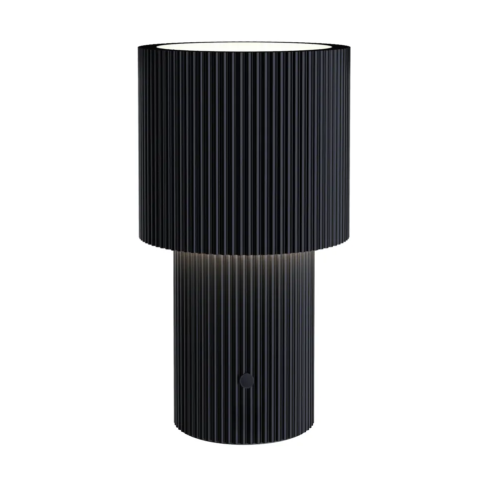 Iluma bordslampa portabel, Jet black Herstal Iluma bordslampa portabel, Jet black Herstal