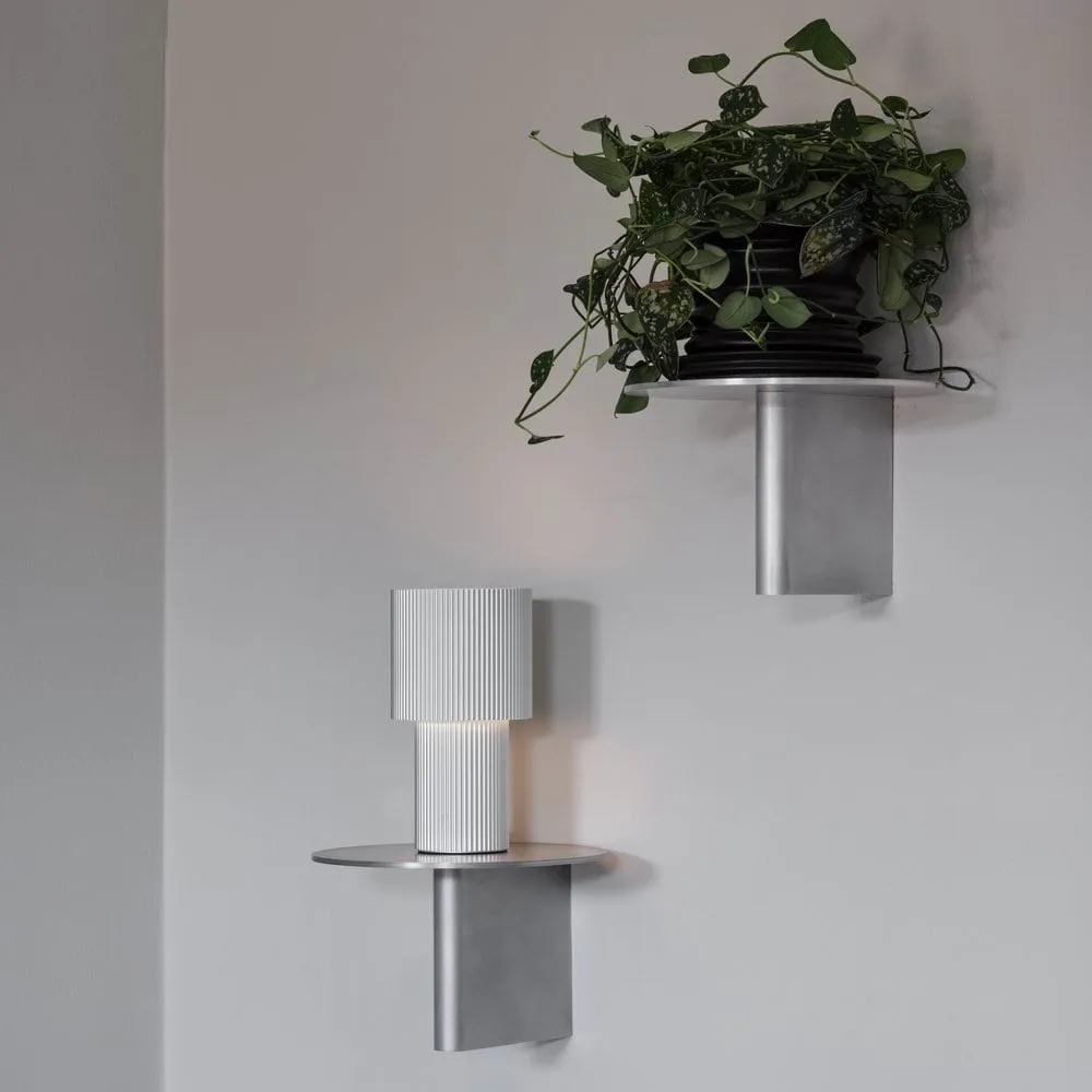 Iluma bordslampa portabel, Silver Herstal Iluma bordslampa portabel, Silver Herstal