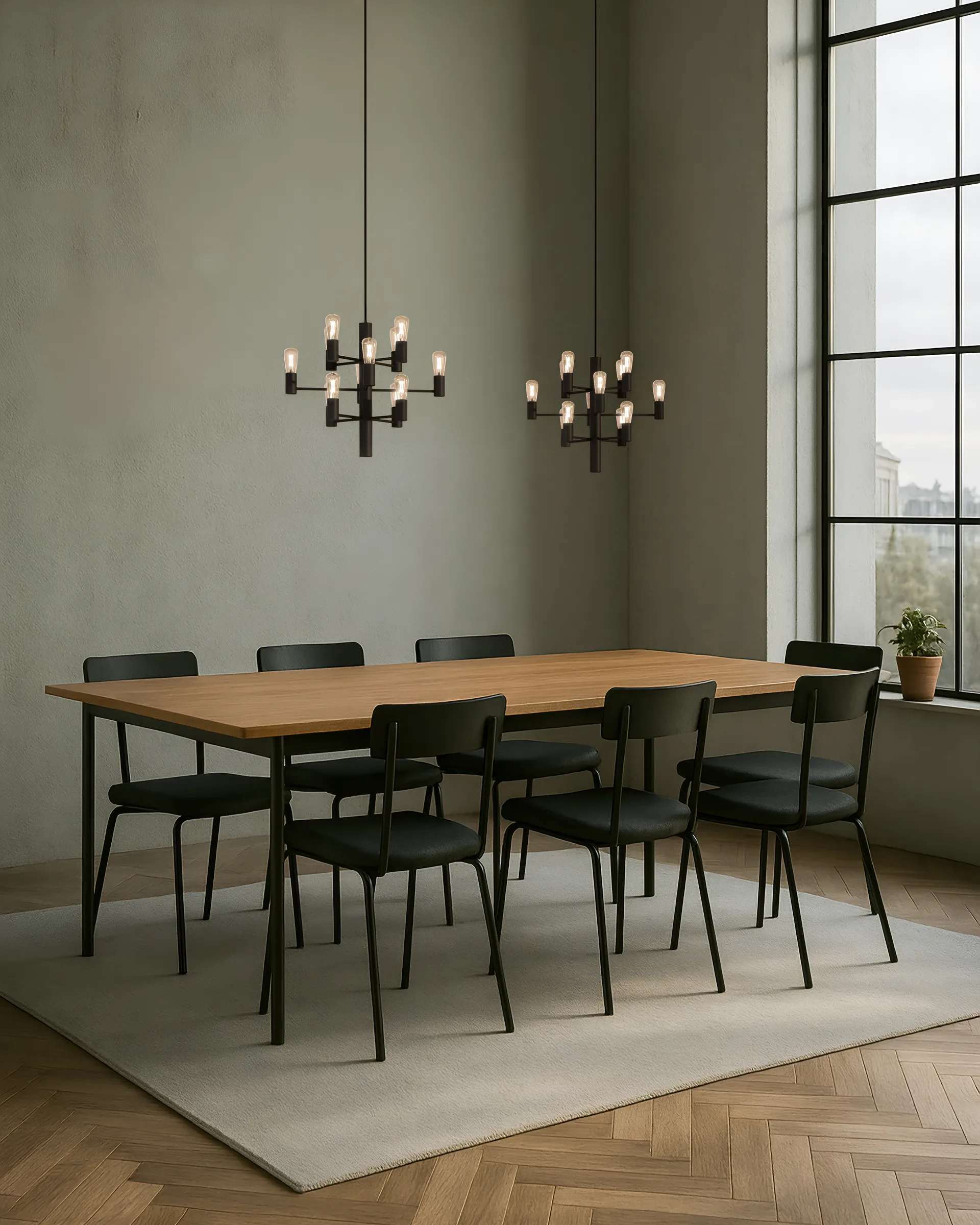 Manola Mini 12 takkrona, Svart Herstal