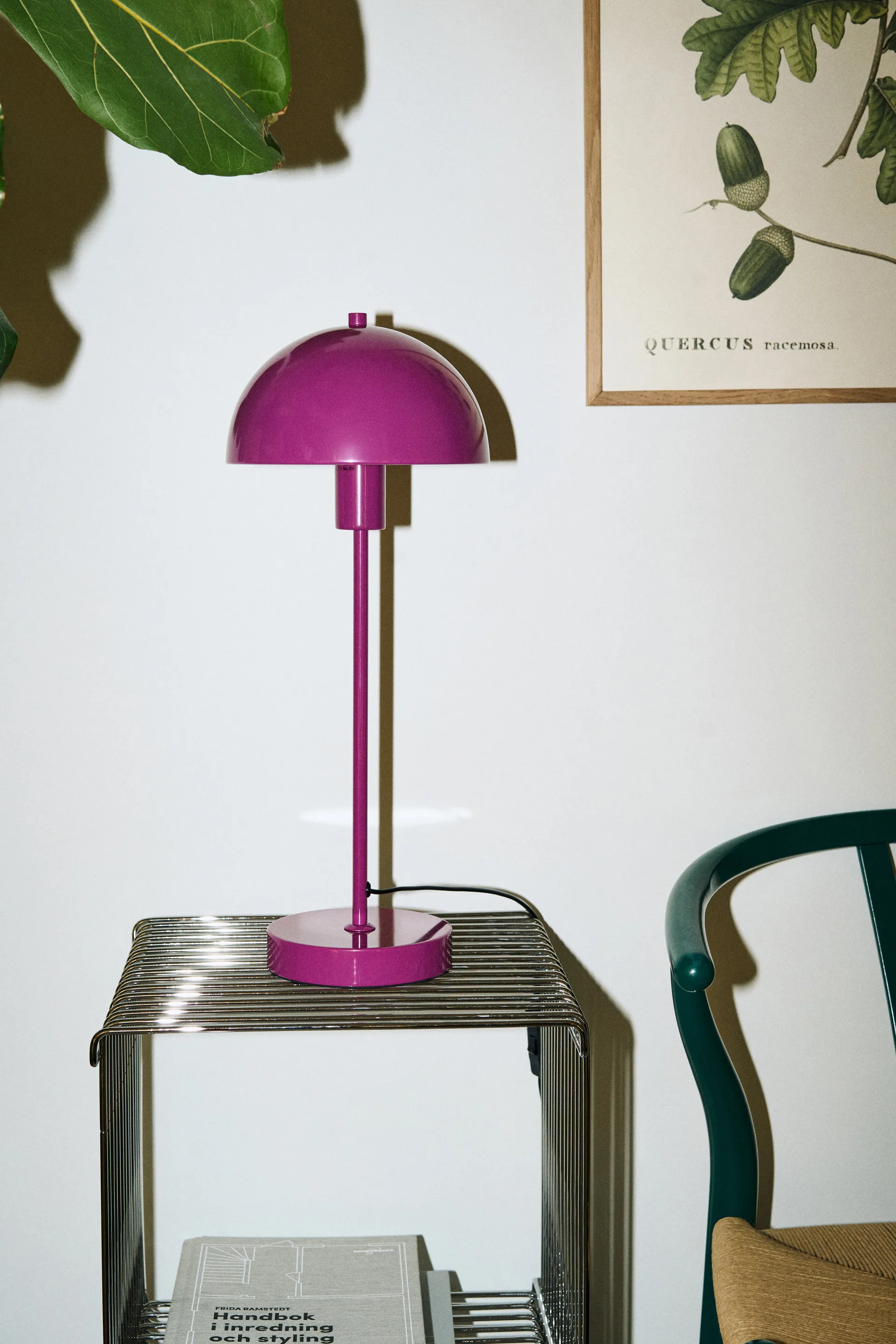 Vienda bordslampa, Dragon purple Herstal