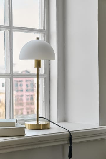 Vienda bordslampa - mässing-vit - Herstal