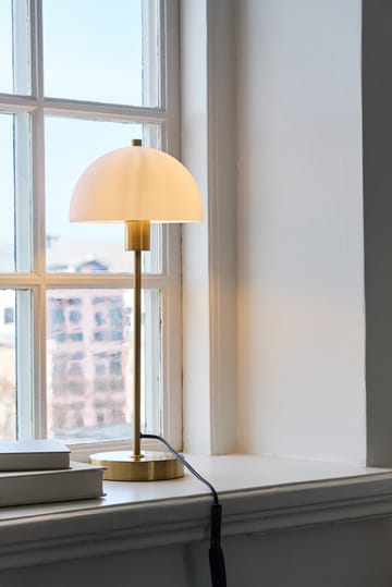 Vienda bordslampa - mässing-vit - Herstal
