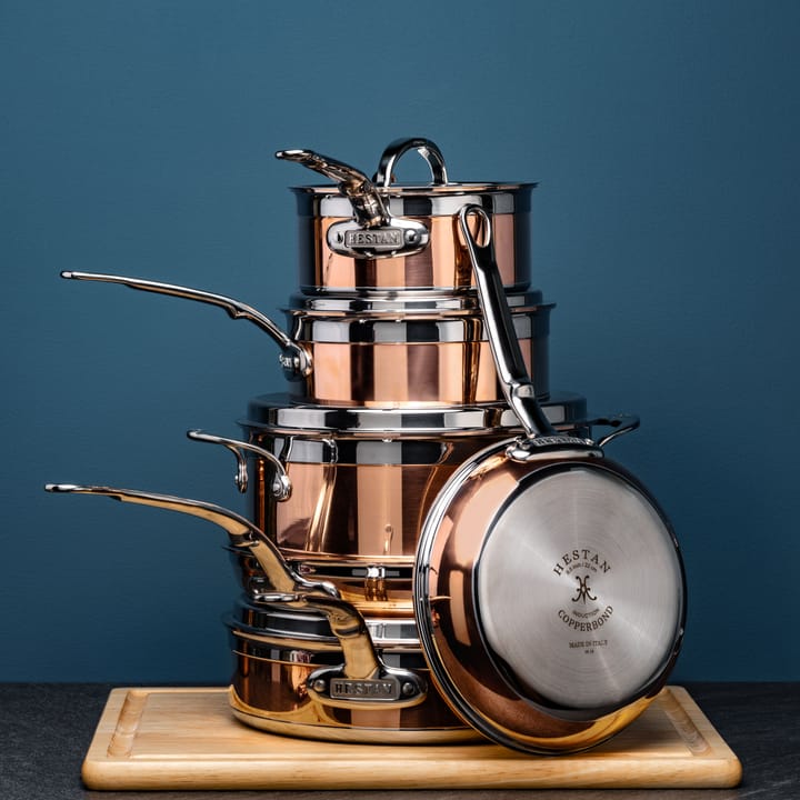 Hestan Copperbond gryt- och stekpanneset, 10 delar Hestan