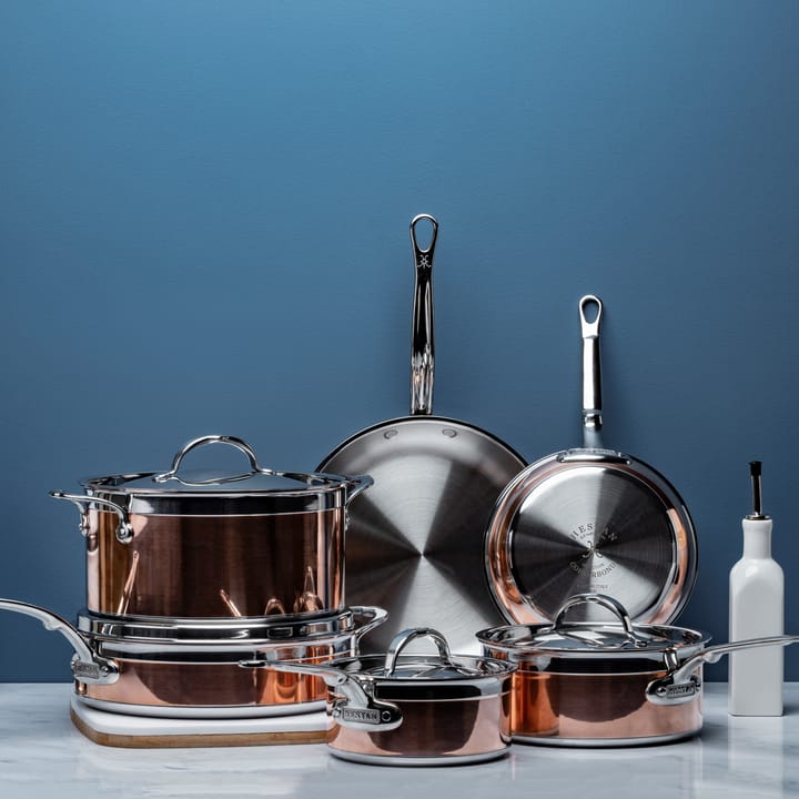 Hestan Copperbond gryt- och stekpanneset, 10 delar Hestan