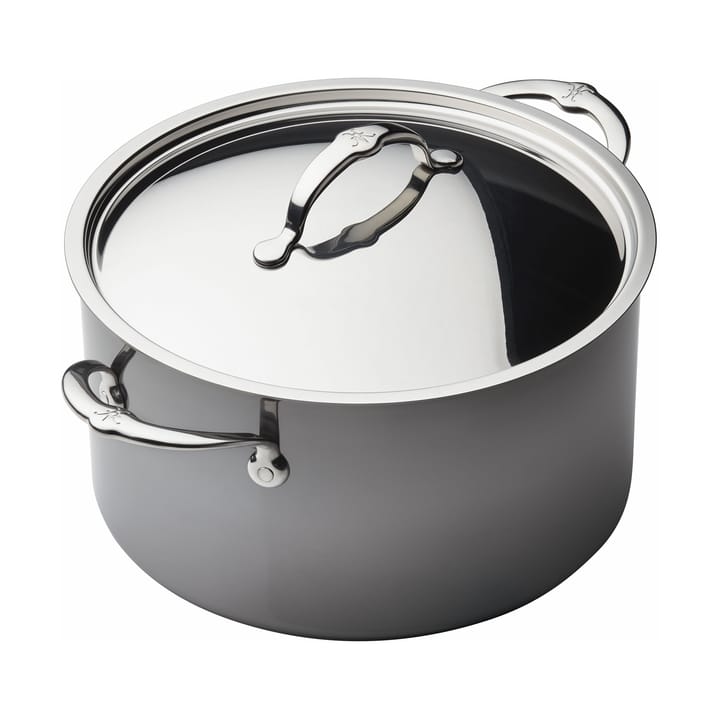 Hestan Nanobond gryta med lock 7,6 L, Rostfritt stål Hestan