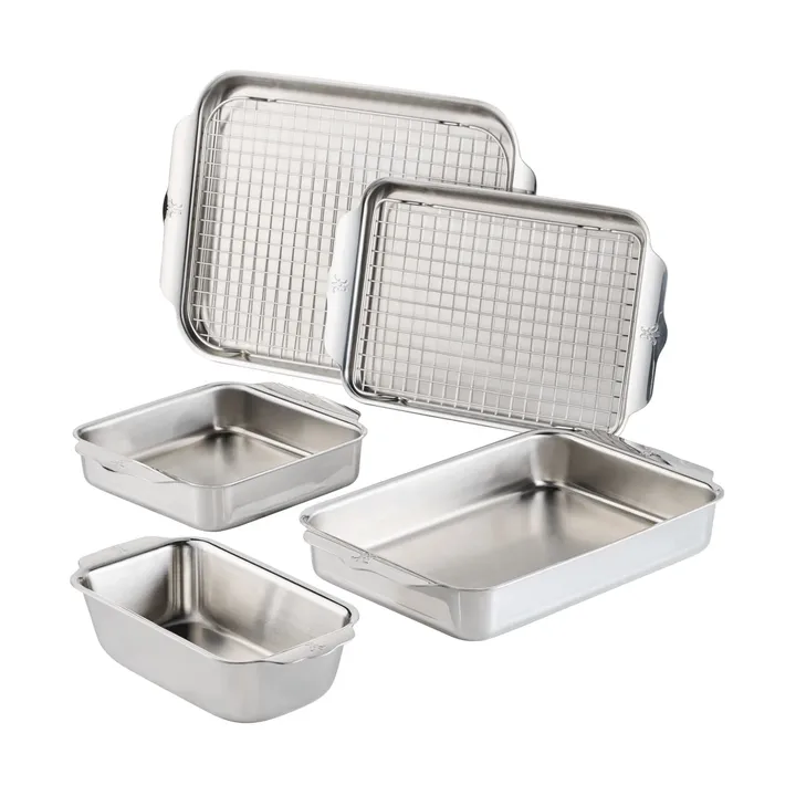 Hestan Ovenbond essential ugnsset - Rostfritt stål, 7 delar - Hestan