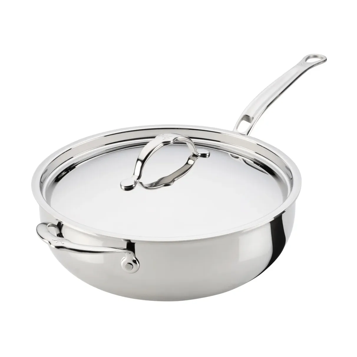 Hestan ProBond Luxe allroundpanna med lock, Rostfritt stål, hjälphandtag Hestan