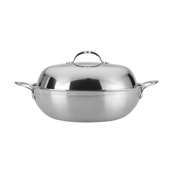 Hestan Probond wok med lock 36 cm - Rostfritt stål - Hestan