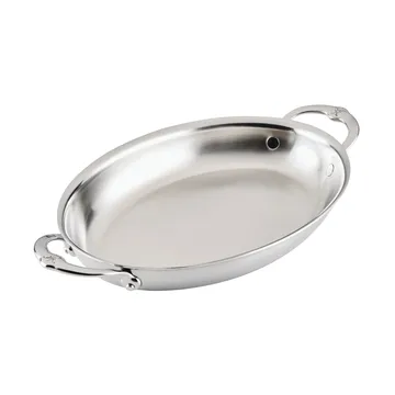 Hestan Provisions oval gratängform - Öppen, 30x21 cm - Hestan