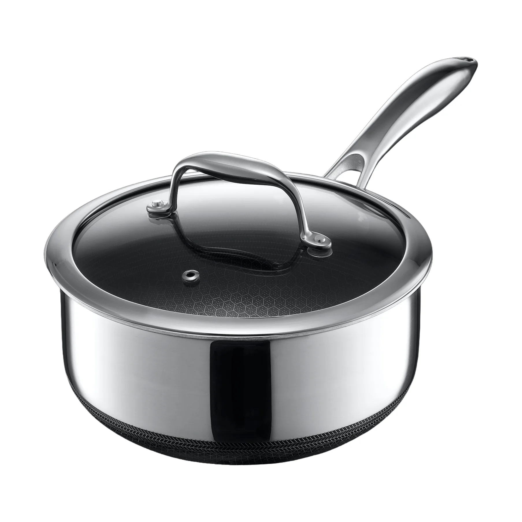 Hexclad Hexclad gryta med lock hybrid 2,8 L