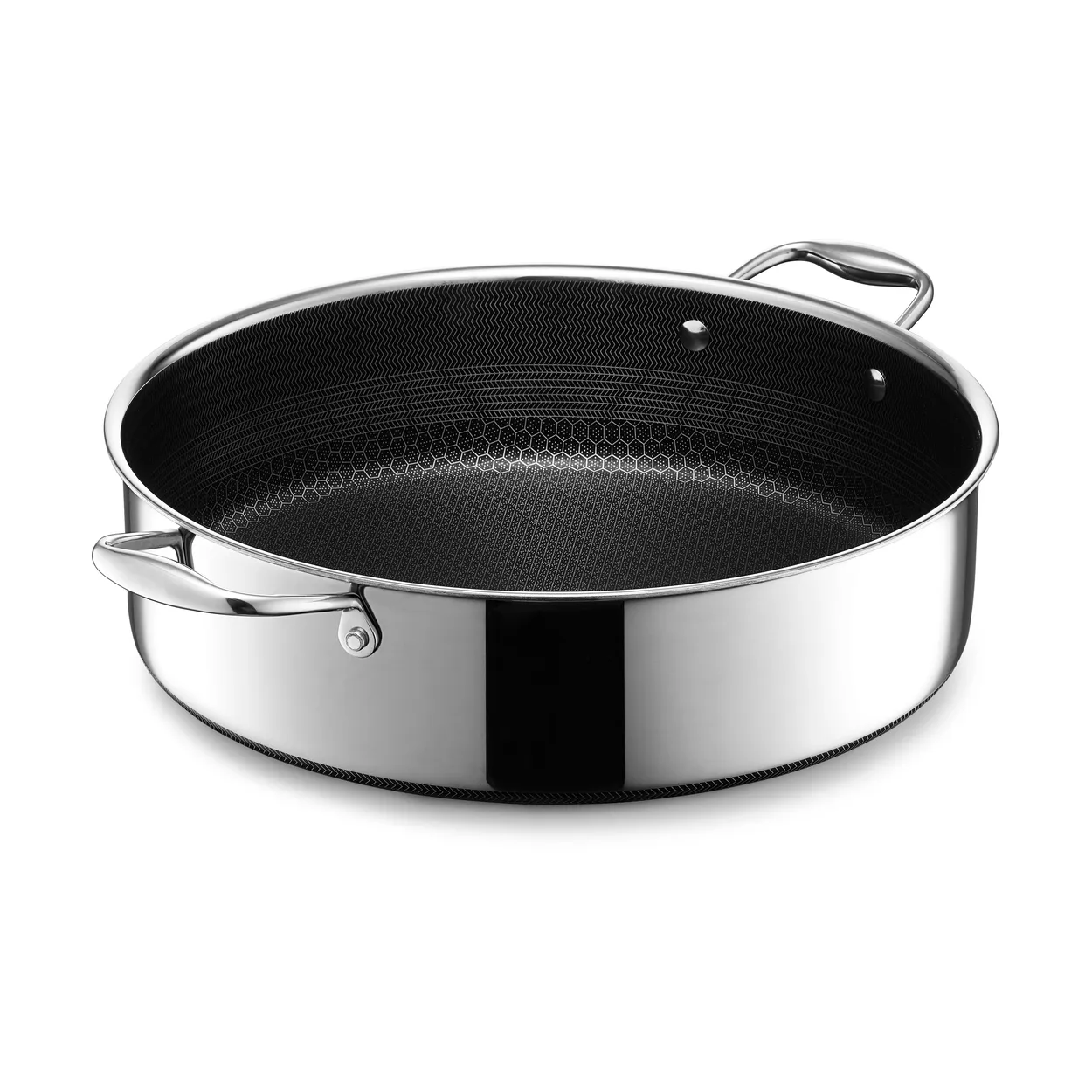 Alternativ bild 0 för Hexclad - Hybrid buffetgryte/sautegryte med lock 6,6 L