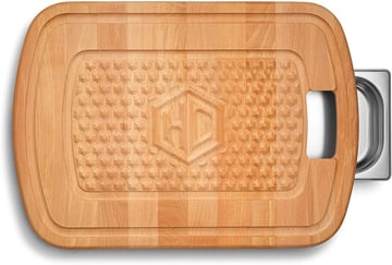 Hexclad Hexclad skärbräda med skål 53,6x38,4 cm Trä