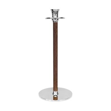Alto Basso ljusstake 35 cm - Förnicklad mässing - Hilke Collection