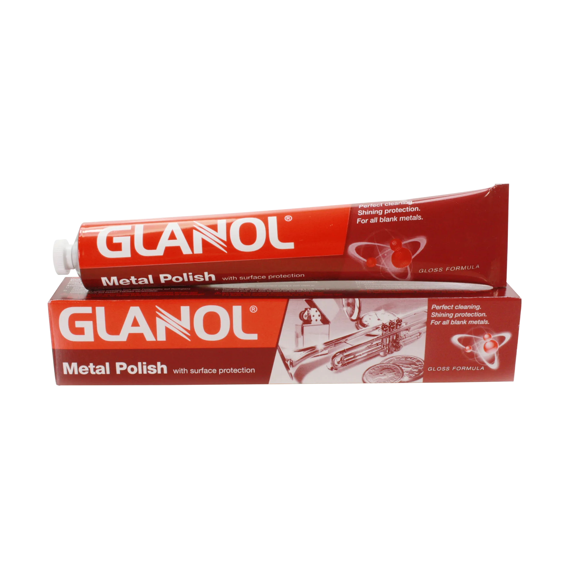 Glanol mässingputs, Röd Hilke Collection