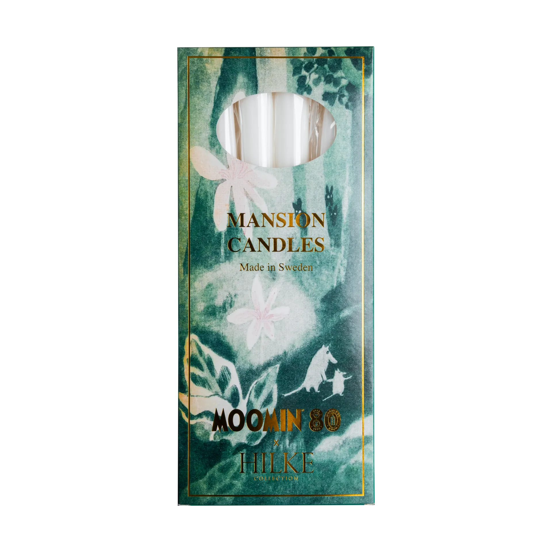 Herrgårdsljus 30 cm 6-pack, Mumin Hilke Collection
