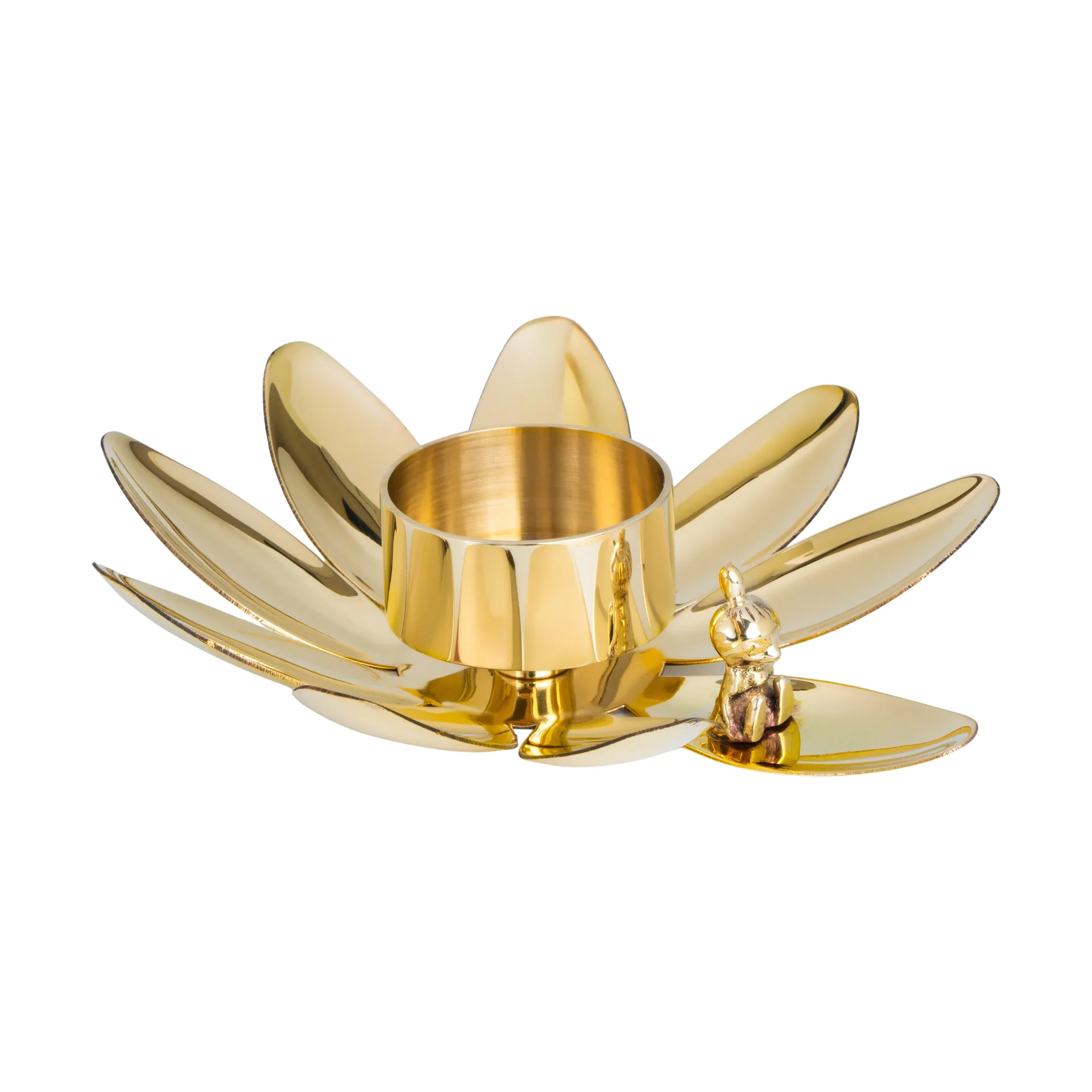 Hilke X Mumin Lilla My ljusstake, Mässing Hilke Collection