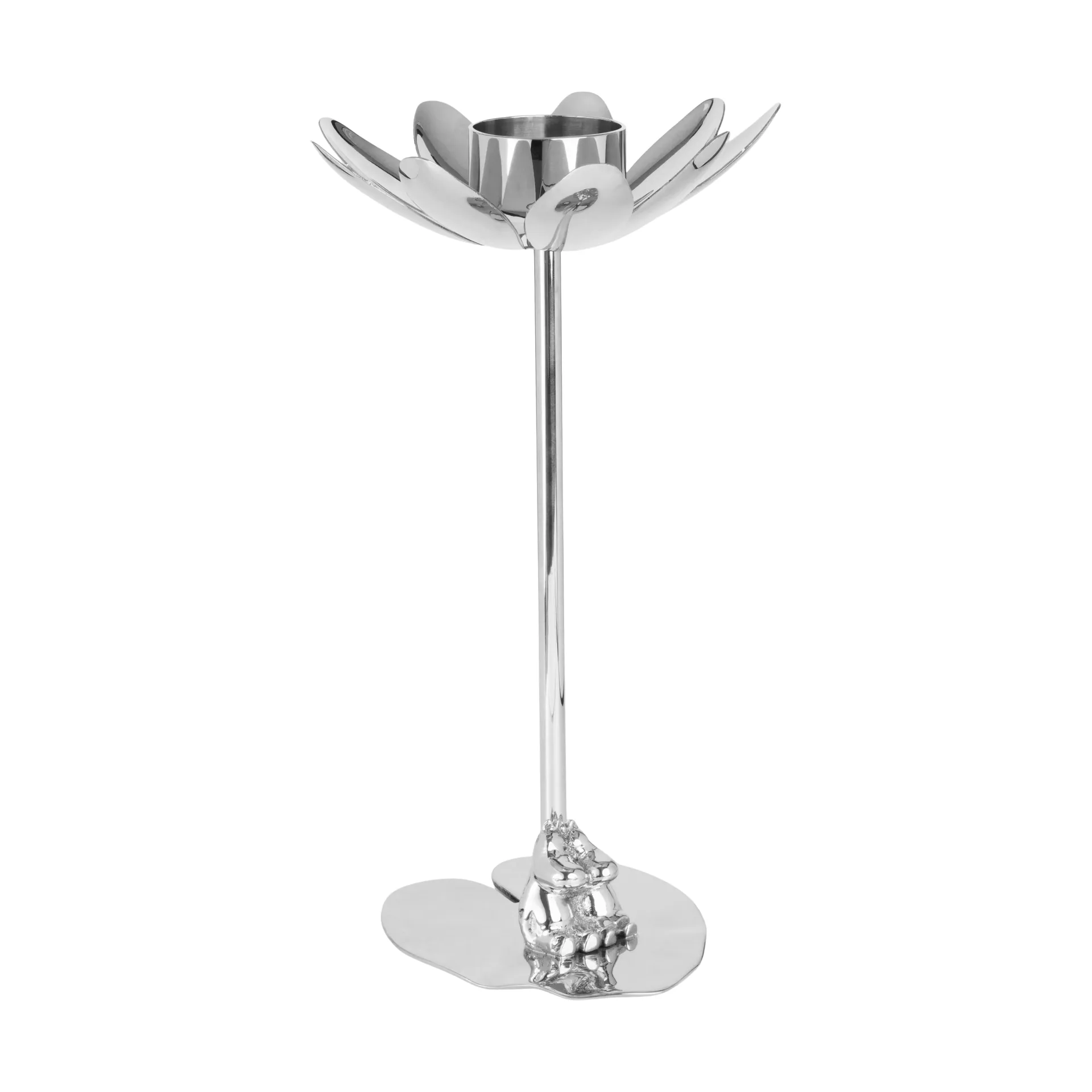 Hilke X Mumin & Snorkfröken Ljusstake, Förnicklad mässing Hilke Collection