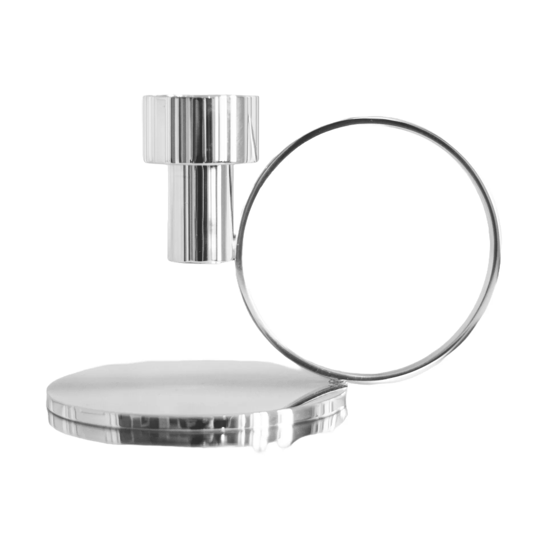 Insieme ljusstake, Förnicklad mässing Hilke Collection