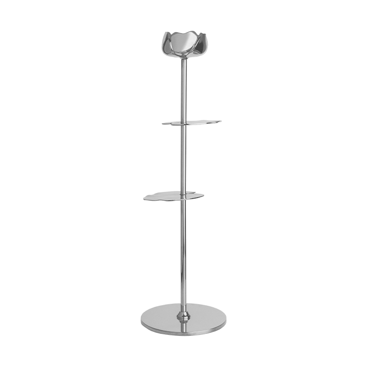 Ninfea Alta ljusstake 30 cm - Förnicklad mässing - Hilke Collection