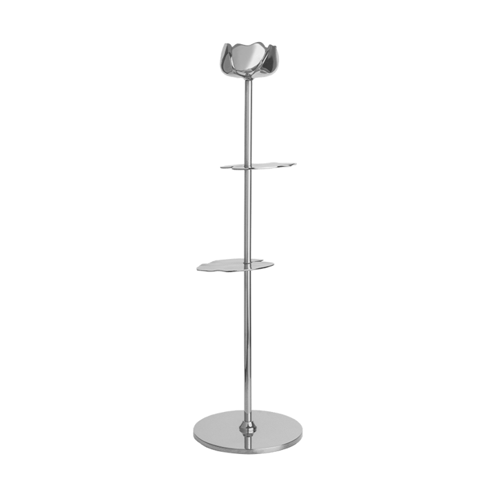 Ninfea Alta ljusstake 35 cm - Förnicklad mässing - Hilke Collection