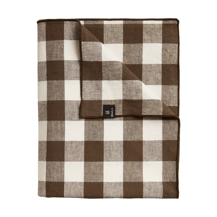 Bettyhill duk - Chocolate, 150x150 cm - Himla