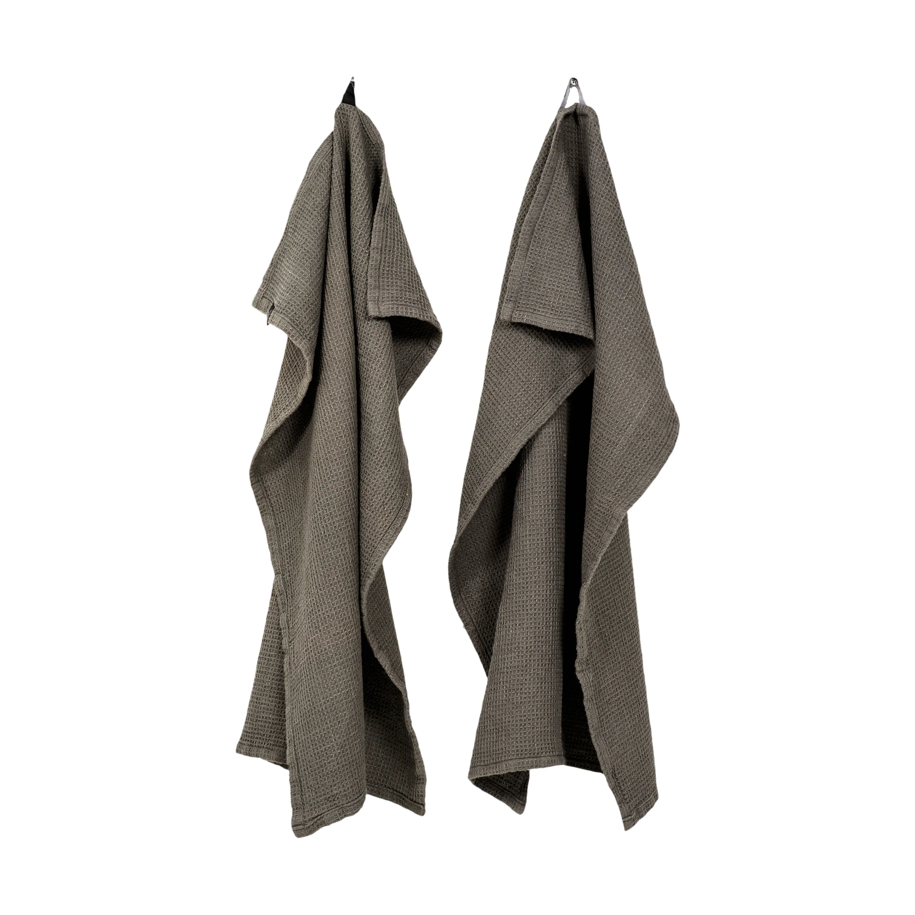 Himla Hetty kökshanduk 50x70 cm 2-pack, Charcoal