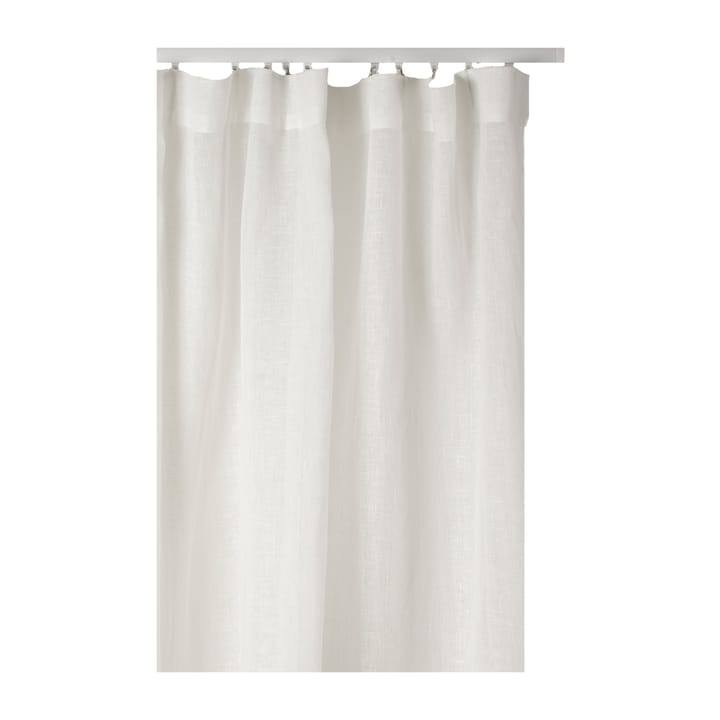 Sirocco gardin med veckband 135x250 cm, White Himla