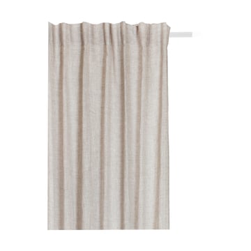 Himla Sunrise gardin med veckband 140×250 cm Oatmeal