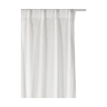 Himla Sunrise gardin med veckband 140×250 cm White