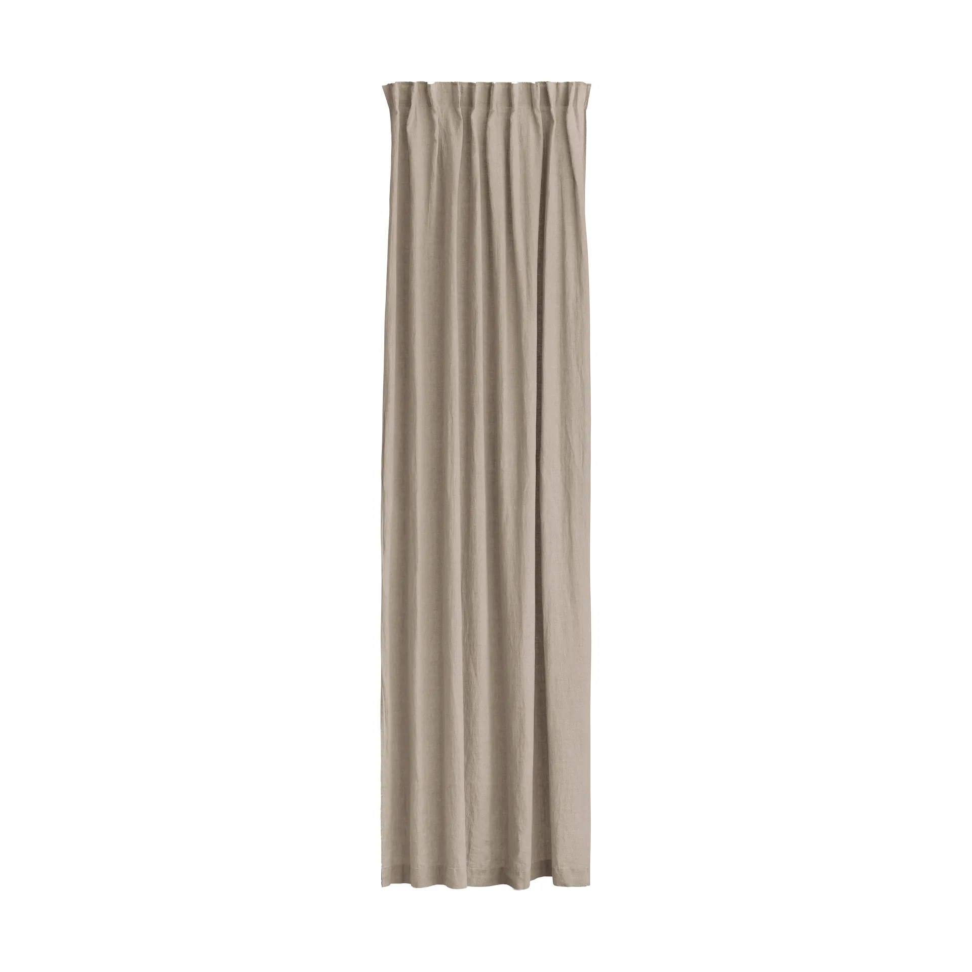 Sunrise gardin med veckband 280x250 cm, Vintage (grå) Himla