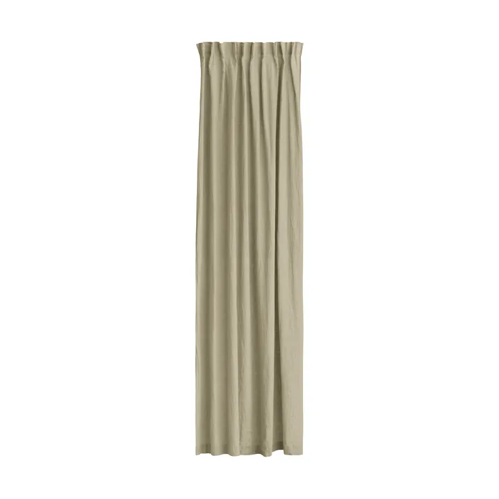 Sunrise gardin med veckband 280x290 cm - Organic (grön) - Himla