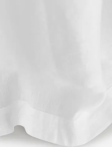 Sunrise gardin med veckband 280x290 cm - White - Himla