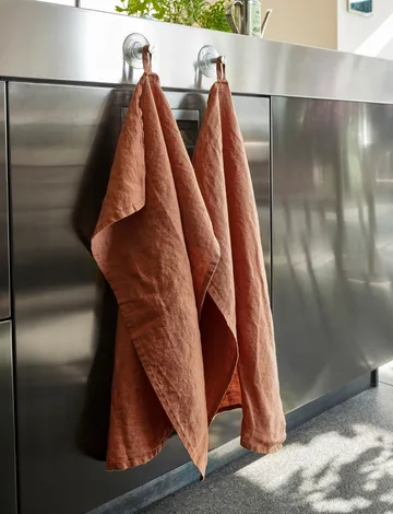 Sunshine kökshandduk 2-pack - Grounded, 50x70 cm - Himla