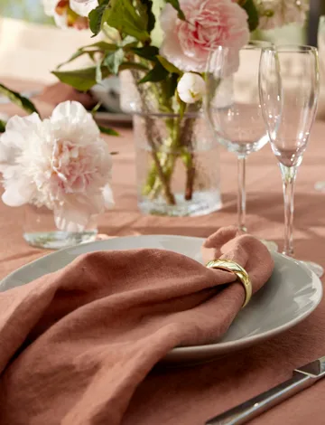 Sunshine servett 4-pack - Grounded, 45x45 cm - Himla