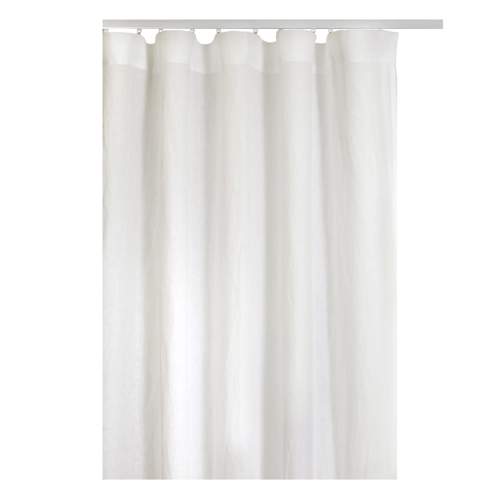 Twilight gardin med veckband 280x290 cm, Off-white Himla