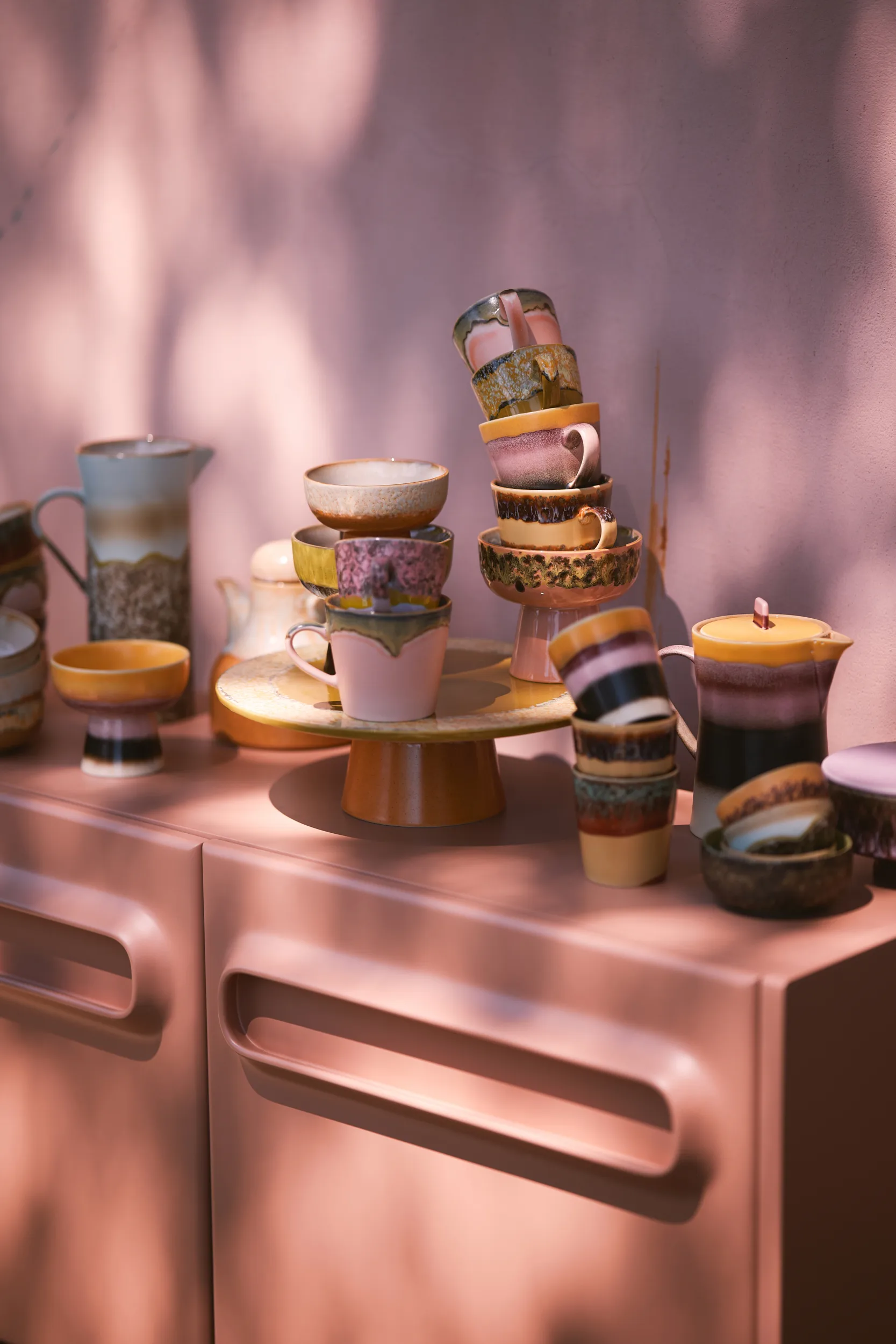 70's cappuccinomugg 33 cl, Cliffs HKliving