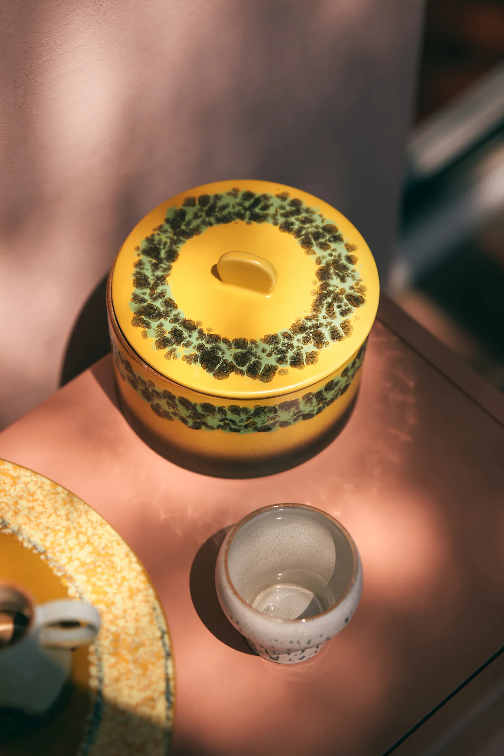 70's cookie jar kakburk Ø17 cm, Kelp HKliving