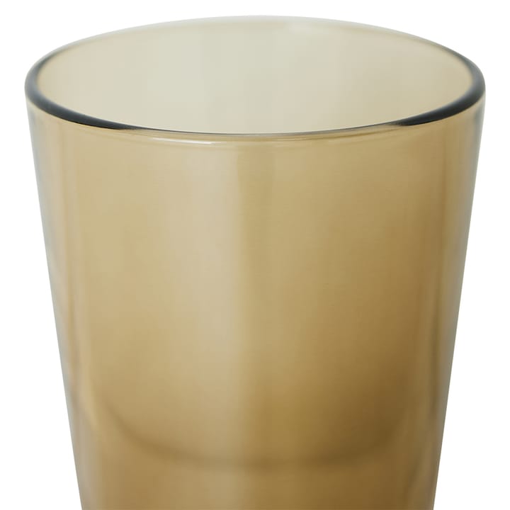 70's glassware teglas 20 cl 4-pack, Mud brown HKliving