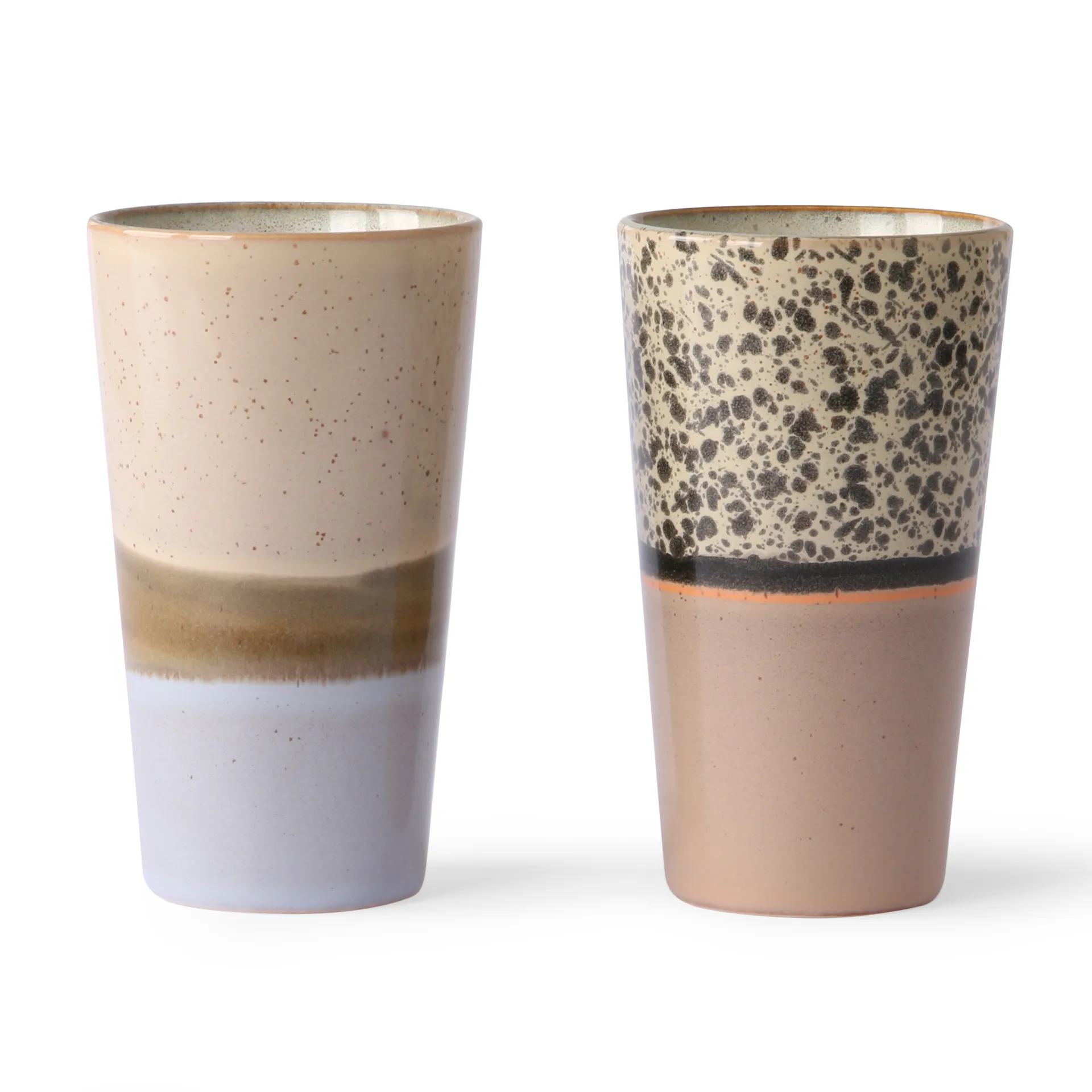 70's lattemugg 28 cl 2 delar, Multi HKliving