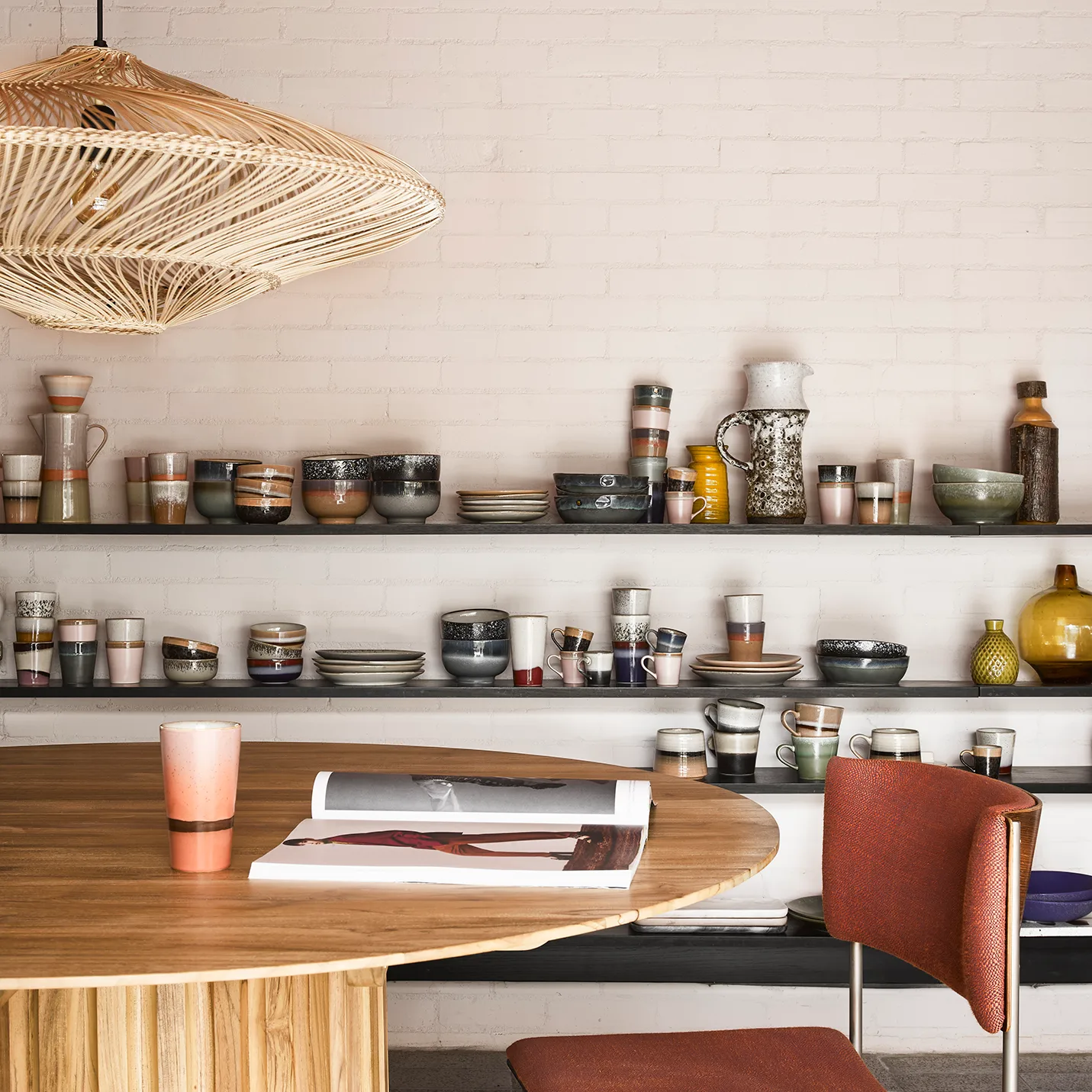 70's lattemugg 4-pack, Multi HKliving