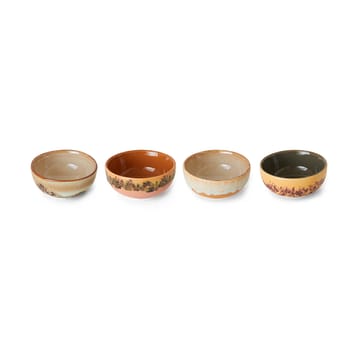 70's liten skål 4-pack - Marine - HKliving