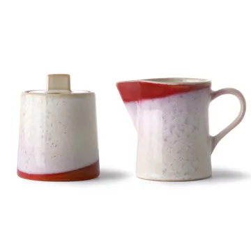 70's mjölkkanna och sockerskål - Frost - HKliving