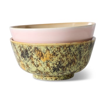 HKliving 70’s ramenskål Ø19 cm 2 delar Ascend