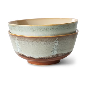 HKliving 70’s ramenskål Ø19 cm 2 delar Verge