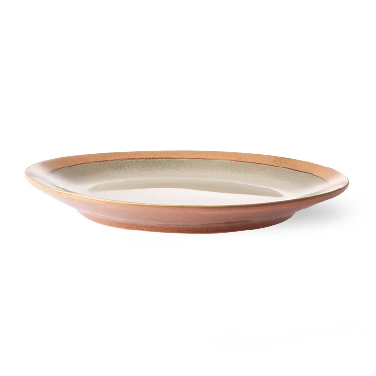 70's tallrik 22 cm 2-pack, Earth HKliving